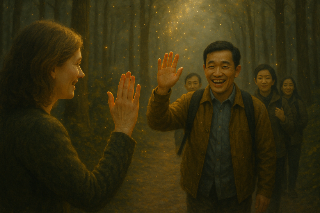 Stardust Connection — A Forest Encounter