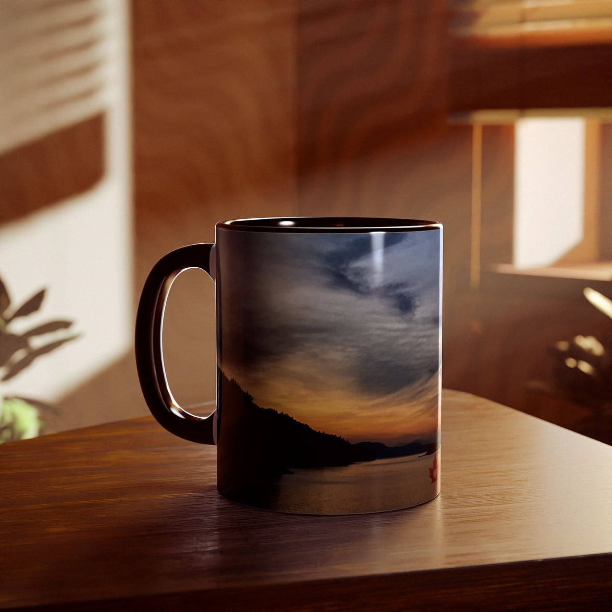 Make Love Your Compass | Moments Between Day And Dream Accent Mug, 11oz