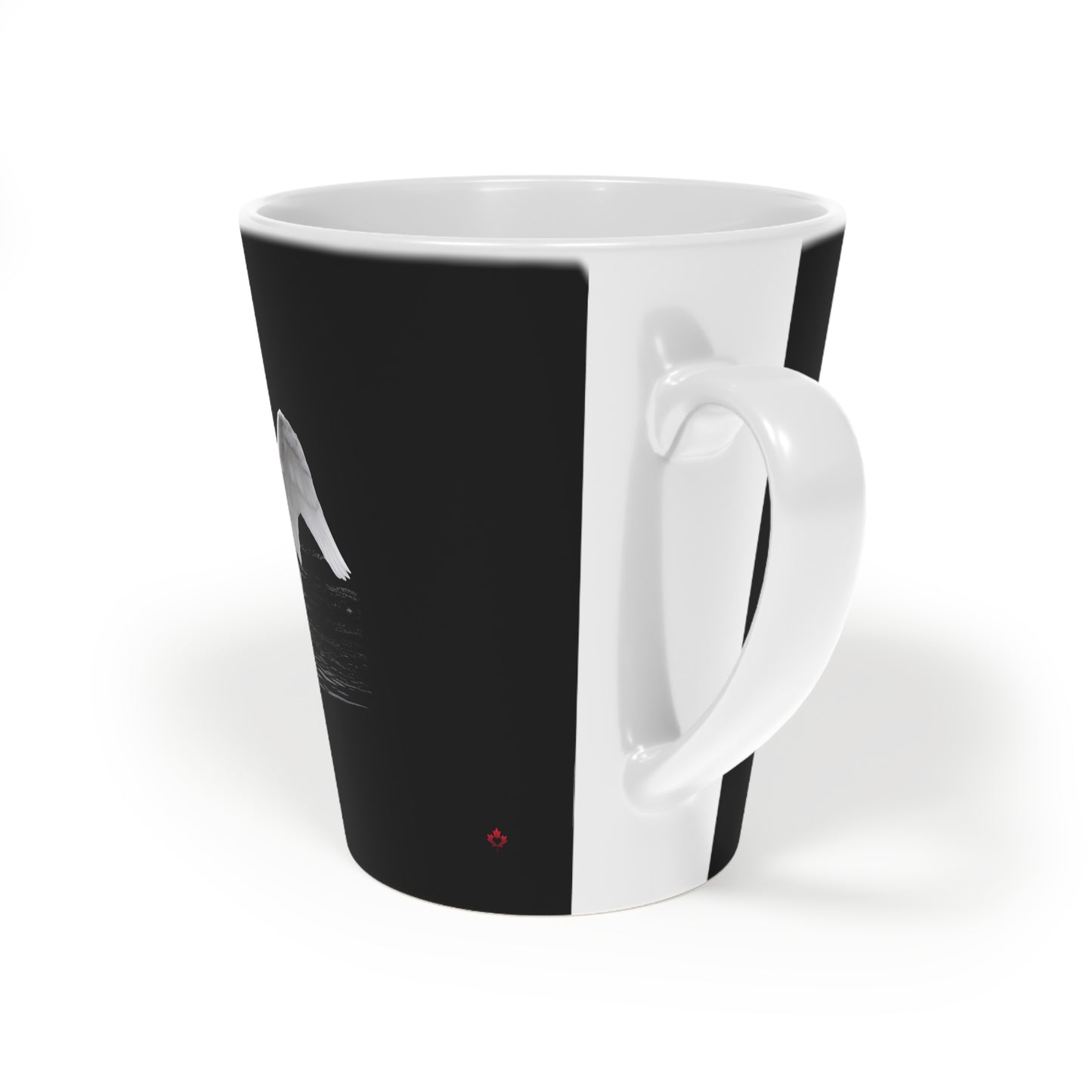 Symphony of Grace – Swan Latte Mug (12oz)