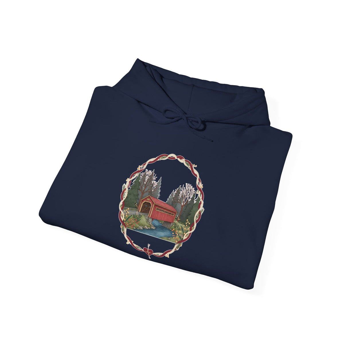 New Brunswick Covered Bridge Crest Premium Hoodie