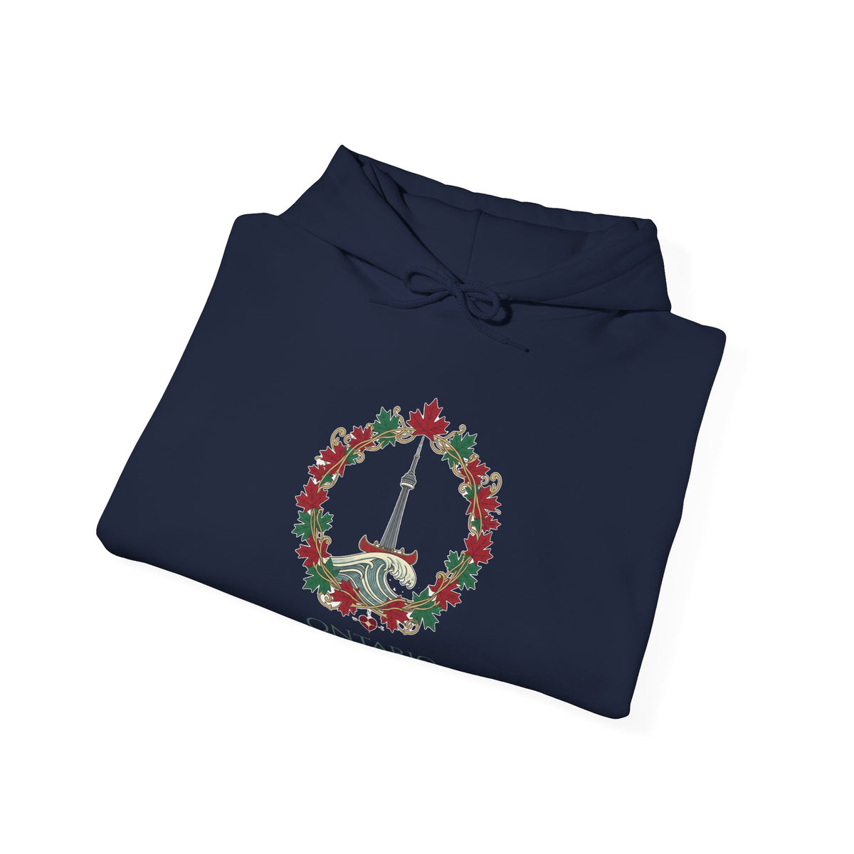 Ontario Trillium and Tower Crest Premium Hoodie