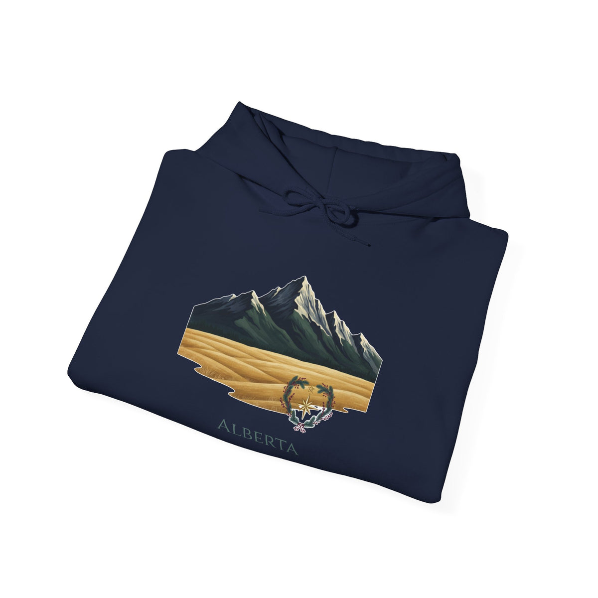 Alberta Scenic Lake and Forest Premium Hoodie