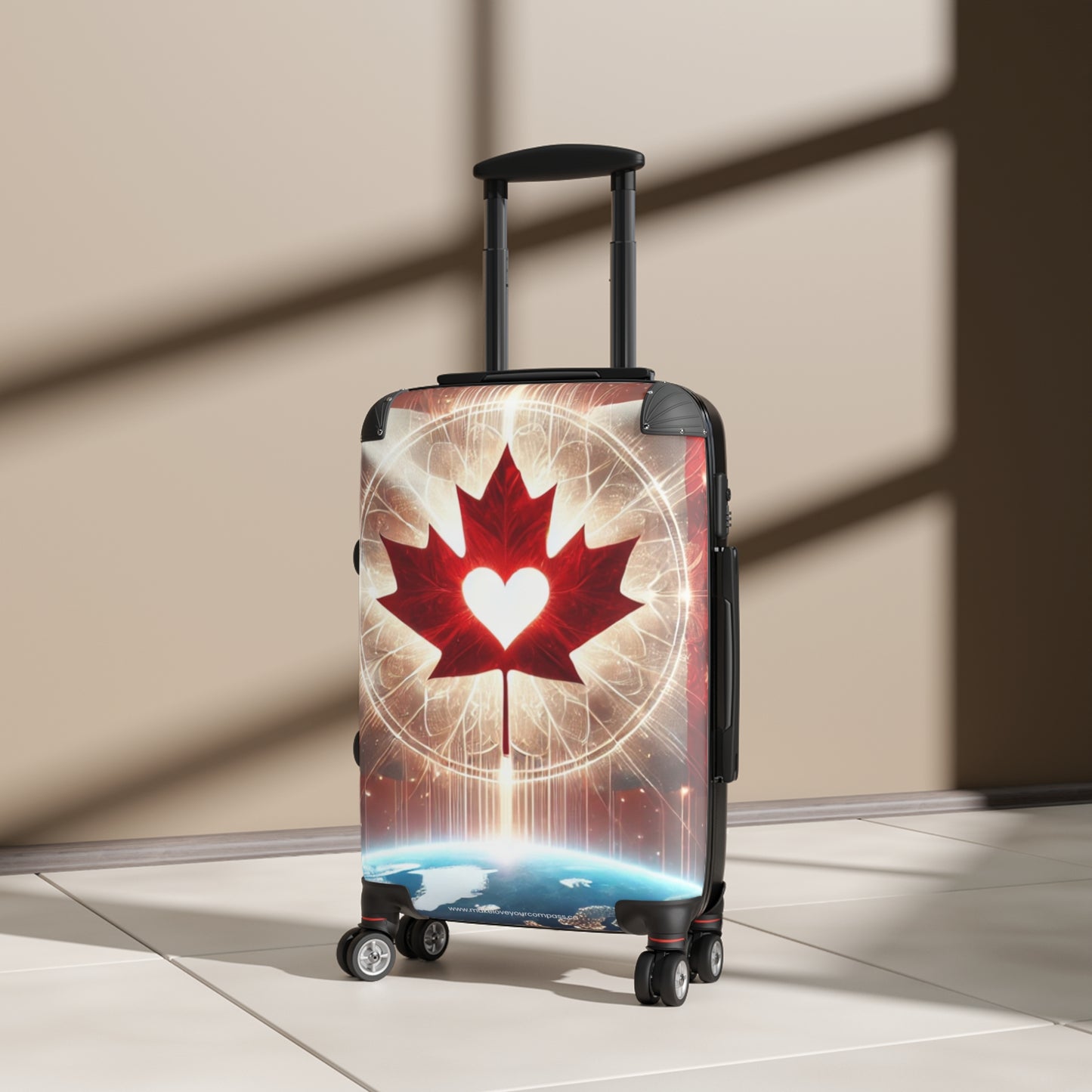 Stylish Canadian Pride Carry-On Suitcase