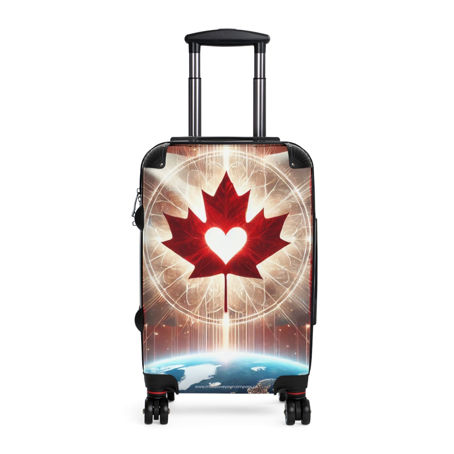Stylish Canadian Pride Carry-On Suitcase