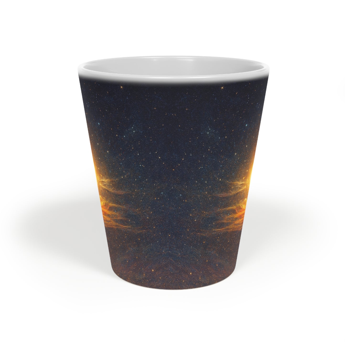 Moonlit Whispers Latte Mug – Canadian-Made Stardust Collection