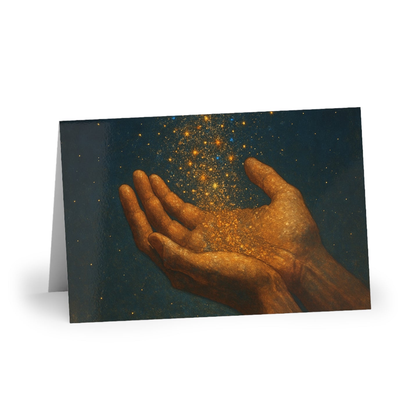 Stardust Wishes Greeting Card | Blank Inside | Make Love Your Compass™