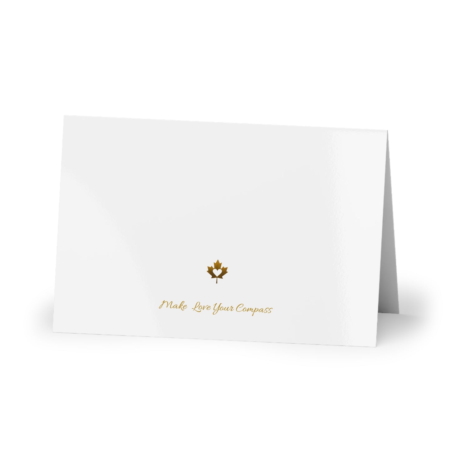 Follow Your Heart —Valentine's Greeting Card (1 or 10 pcs)