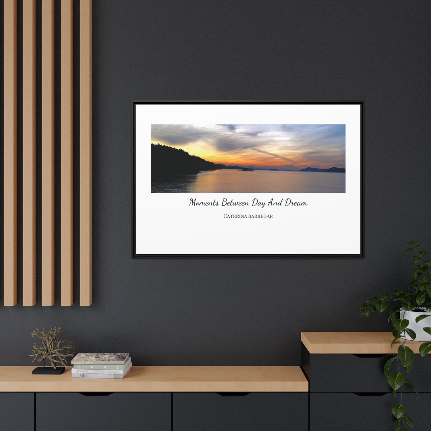 Moments Between Day And Dream - Fine Art Framed Canvas by Caterina Barregar