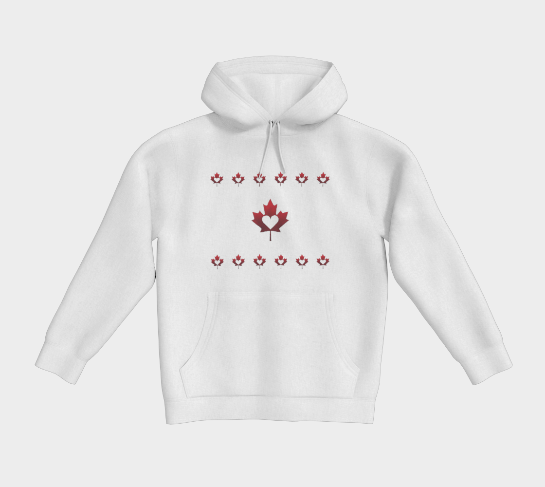 Stronger Together Luxe Hoodie – 13 Maple Hearts Edition