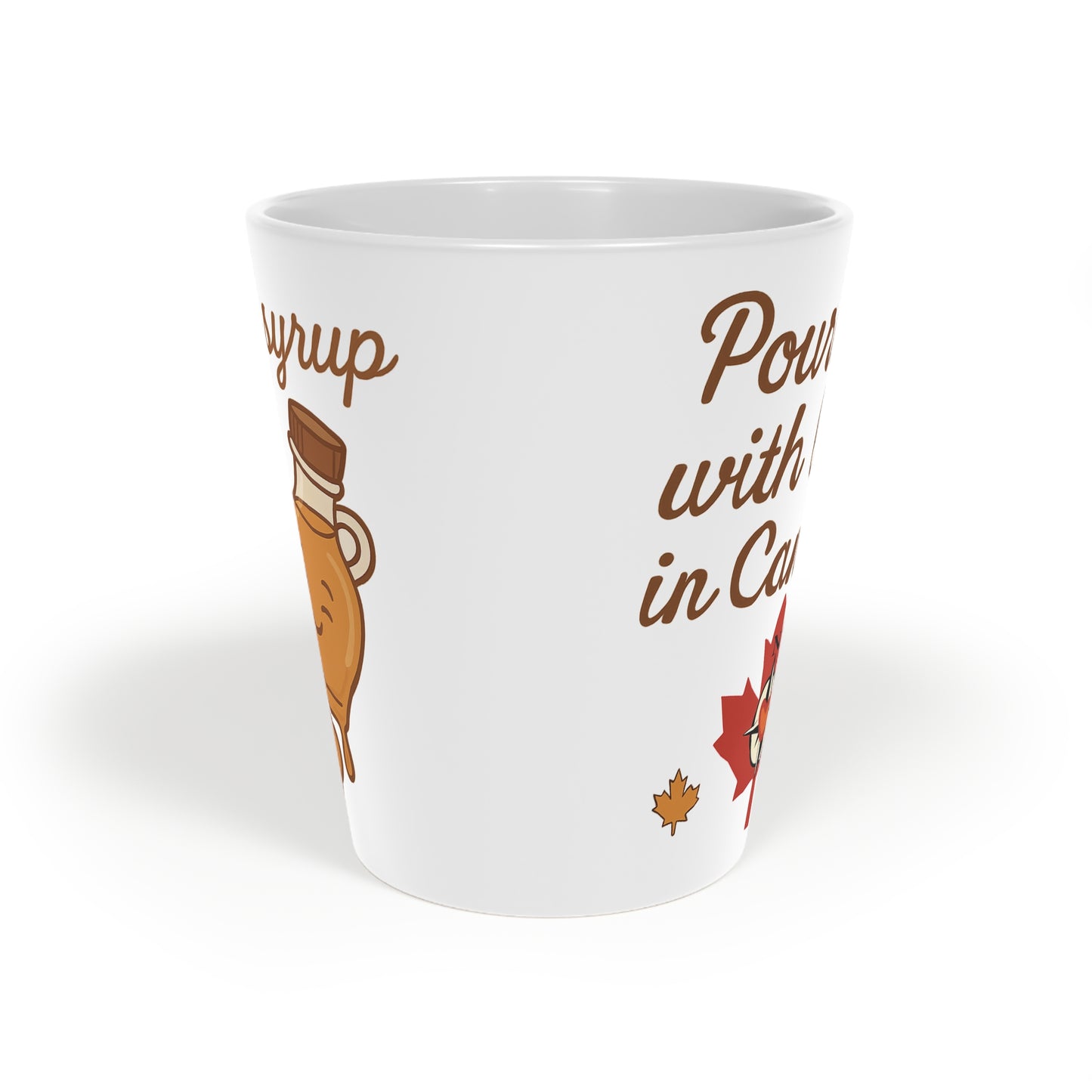 Maple Syrup Is My Love Language Latte Mug