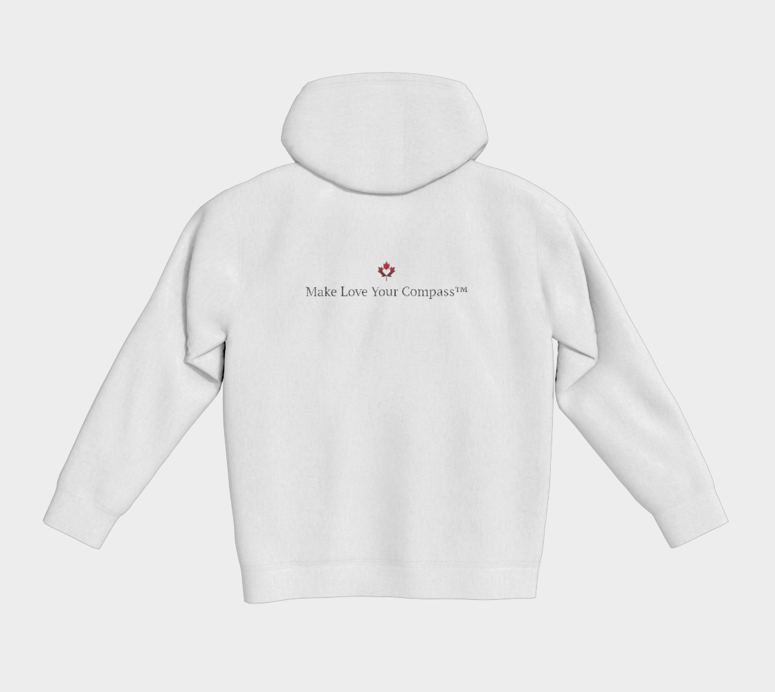 Stronger Together Luxe Hoodie – 13 Maple Hearts Edition