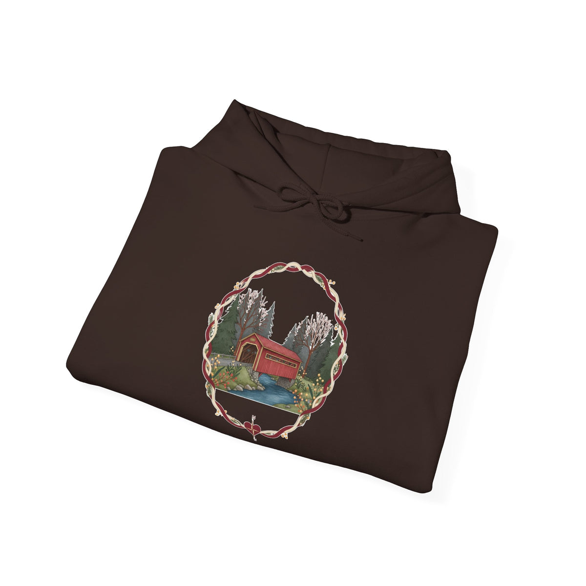 New Brunswick Covered Bridge Crest Premium Hoodie