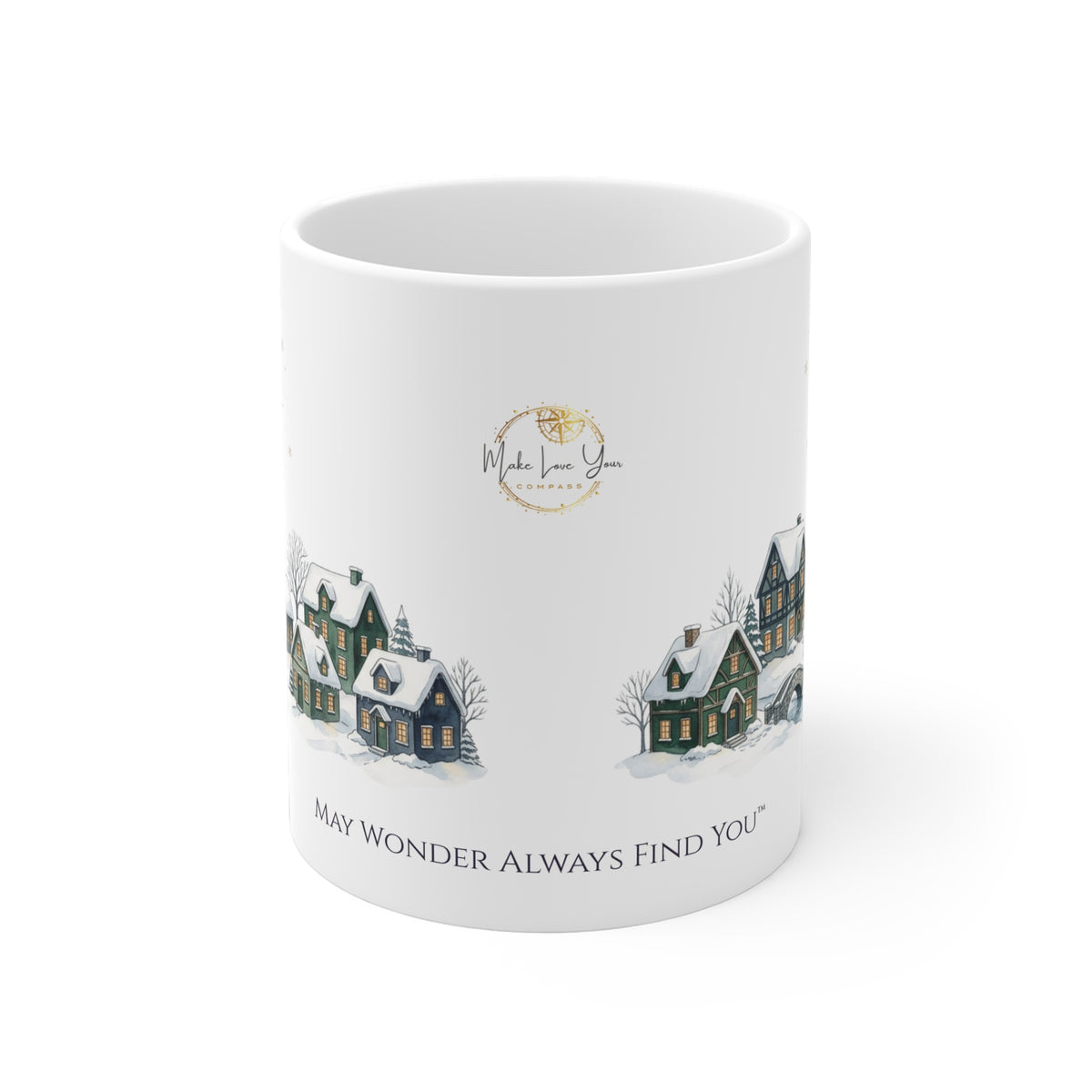 Winter Village Holiday Wonder Mug