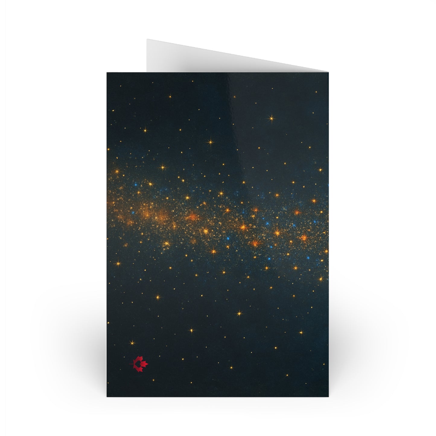 Stardust Wishes Greeting Card - Blank Inside - Make Love Your Compass™