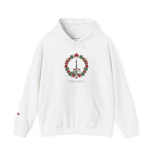 Ontario Trillium and Tower Crest Premium Hoodie