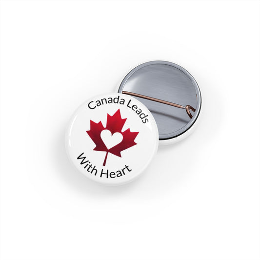 Canada Leads With Heart Pin