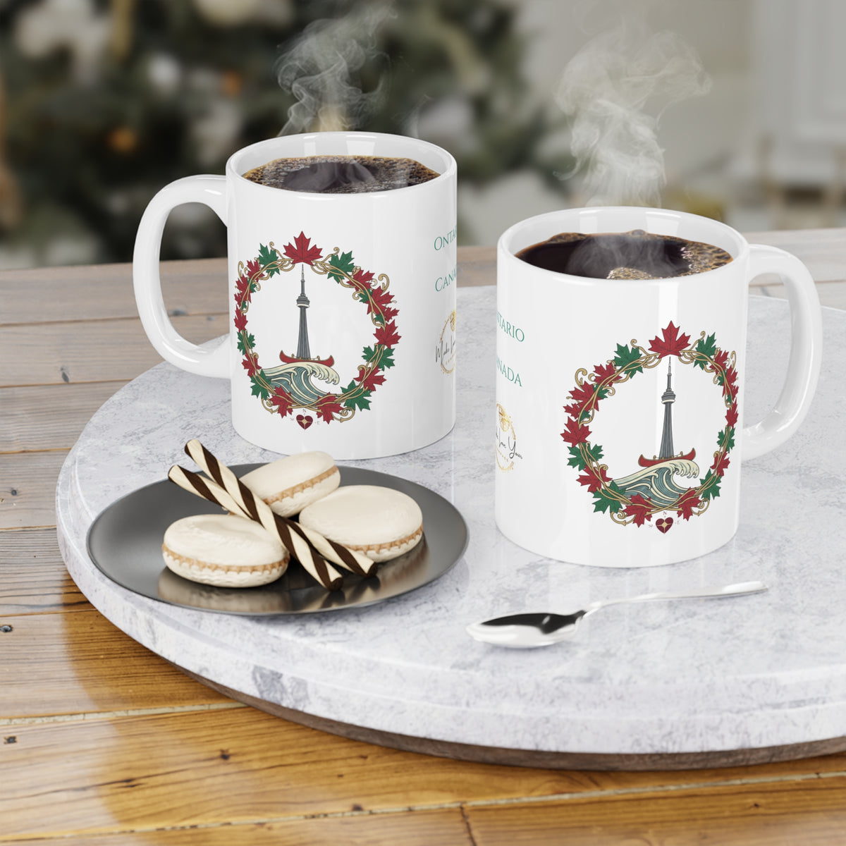 Ontario Emblem Ceramic Mug