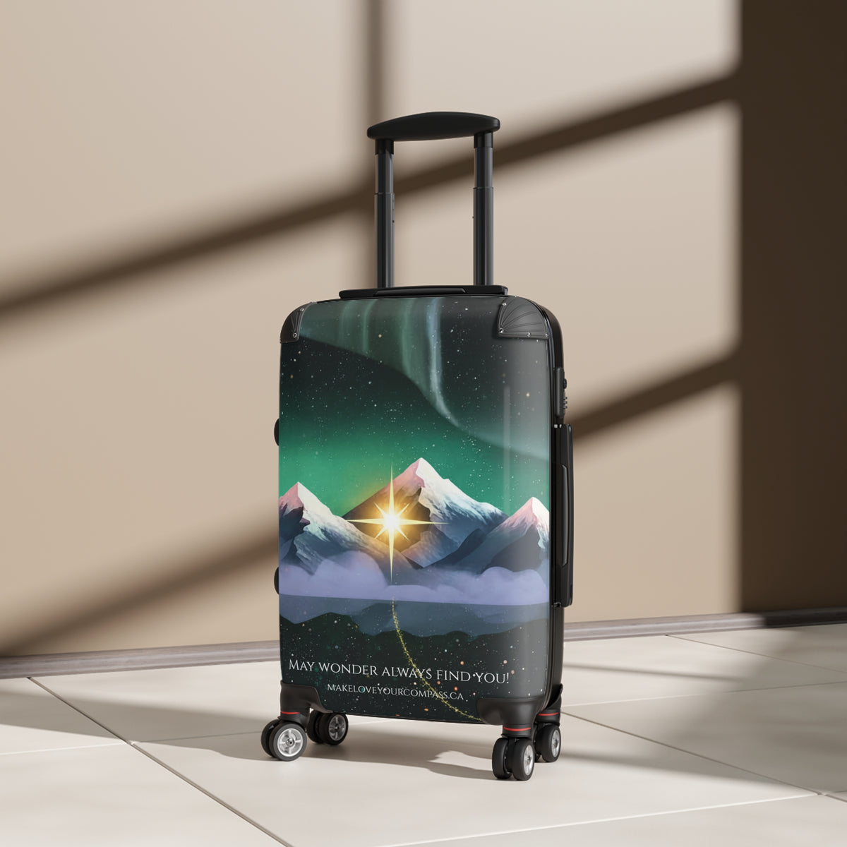 Stardust Journey Mountain Aurora Signature Hardshell Suitcase
