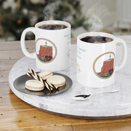 Prince Edward Island Emblem Ceramic Mug