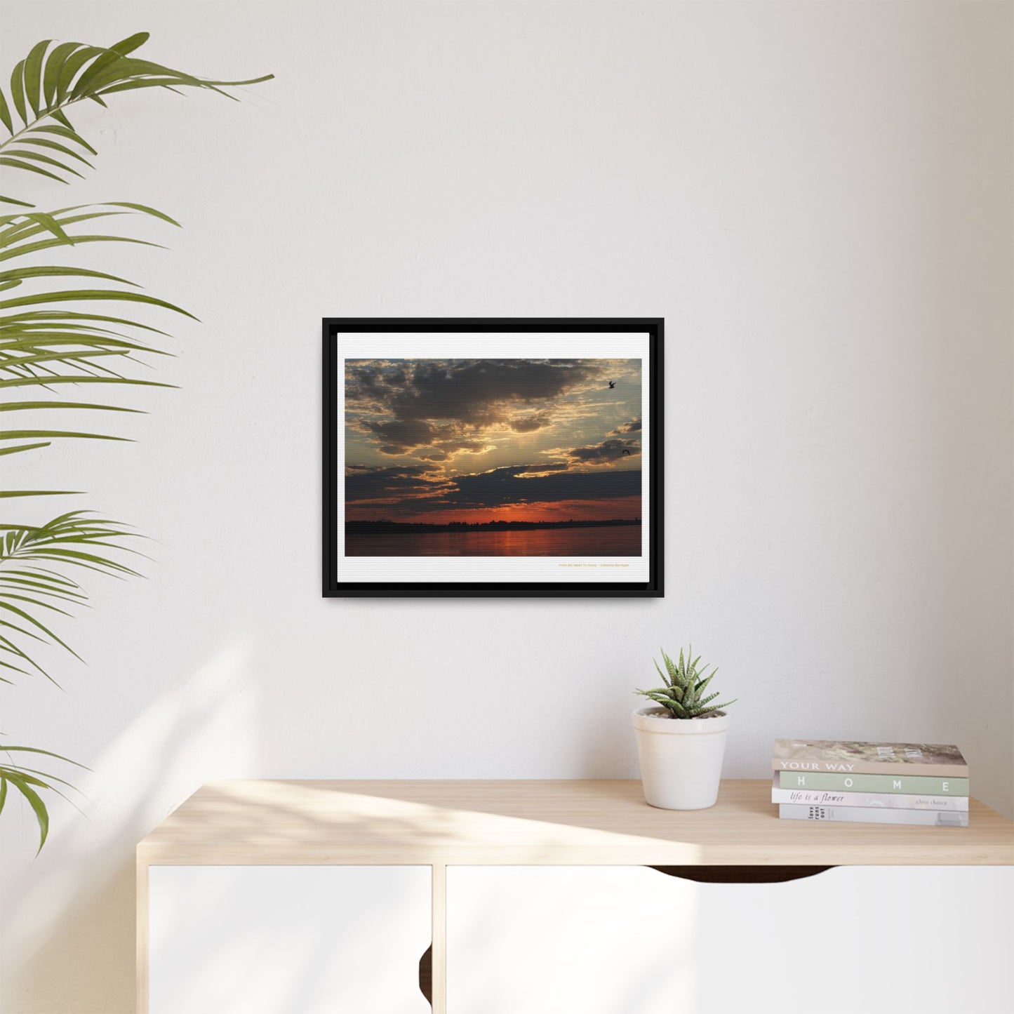 Evening Embrace – Peaceful Sunset Art