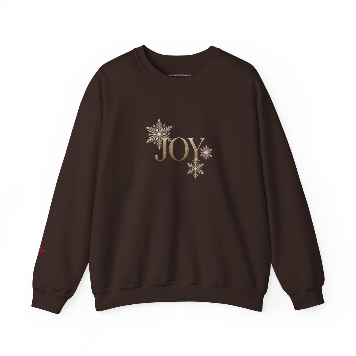 Joy Christmas Snowflake Sweatshirt