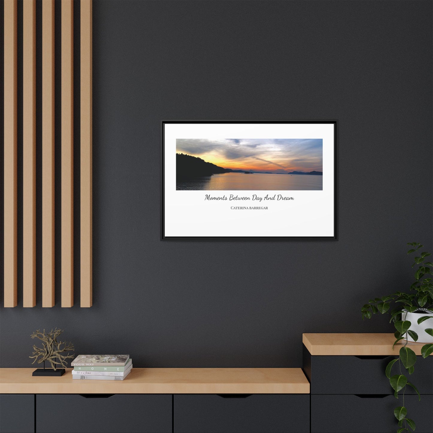 Moments Between Day And Dream -  Fine Art Framed Canvas by Caterina Barregar