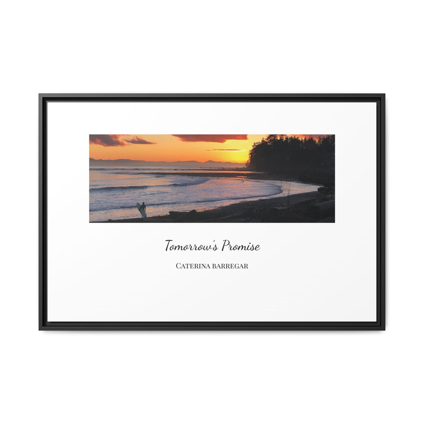 Tomorrow's Promise -  Fine Art Framed Canvas by Caterina Barregar