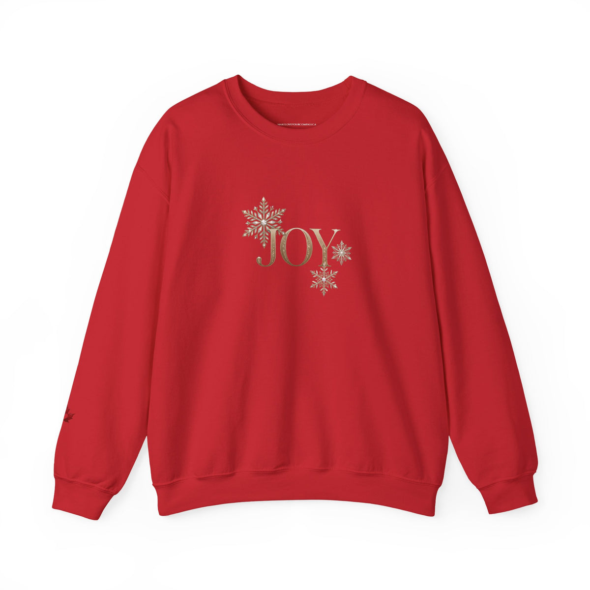 Joy Christmas Snowflake Sweatshirt