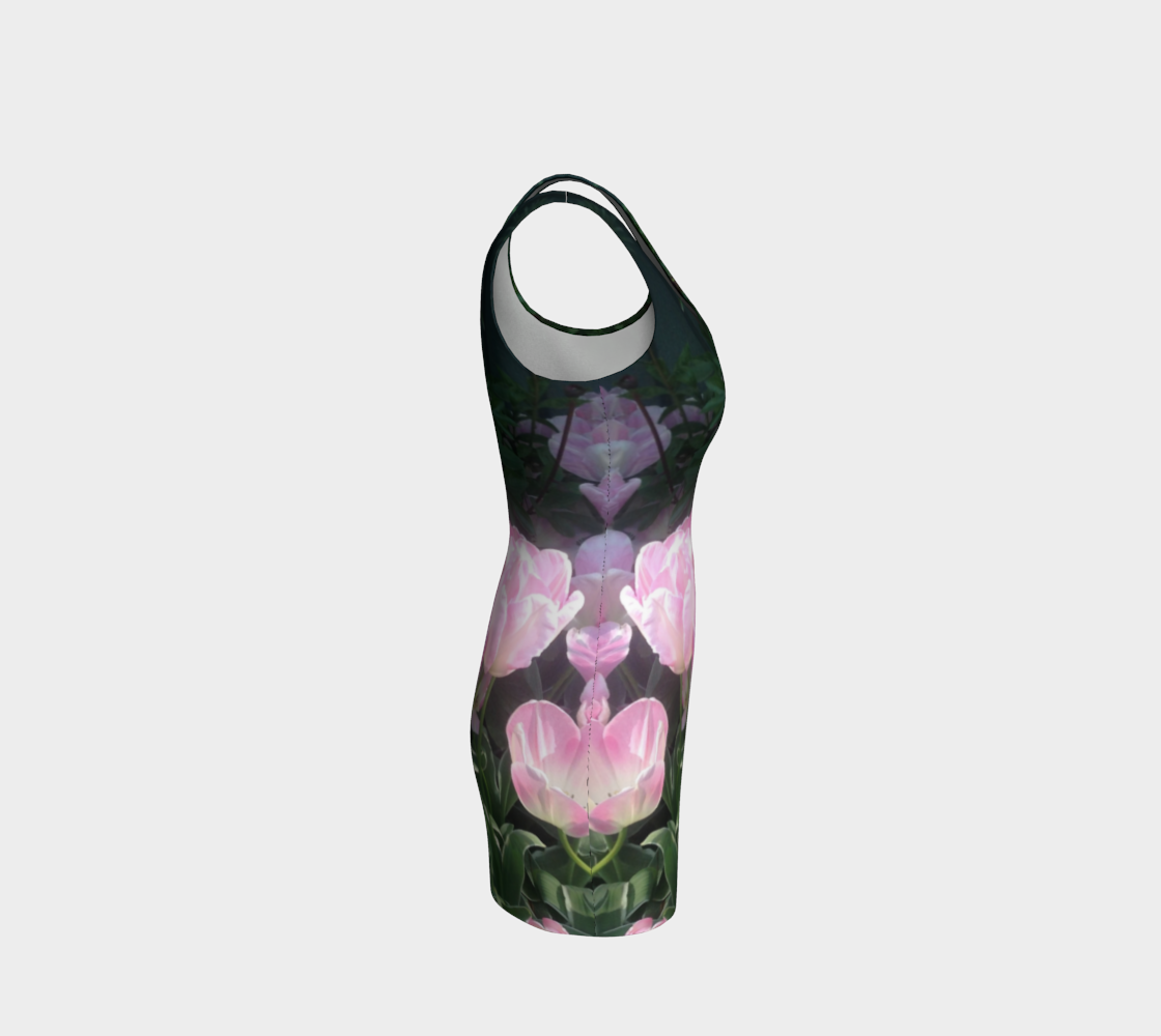 Skagit Valley Tulip Festival Designer Bodycon Dress