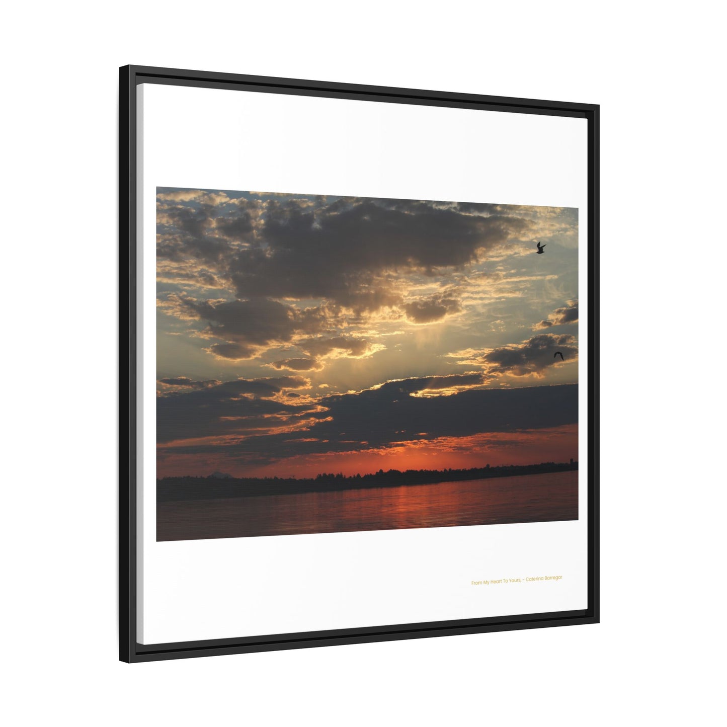 Evening Embrace – Peaceful Sunset Art