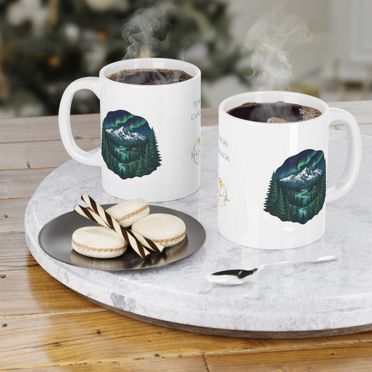 Yukon Territories Emblem Ceramic Mug