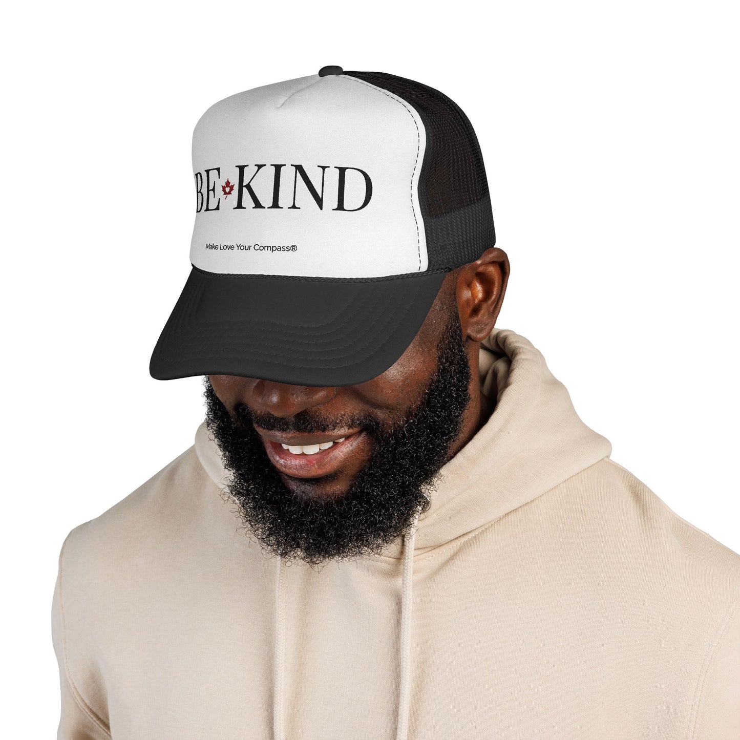 Make Love Your Compass | Be Kind Trucker Cap