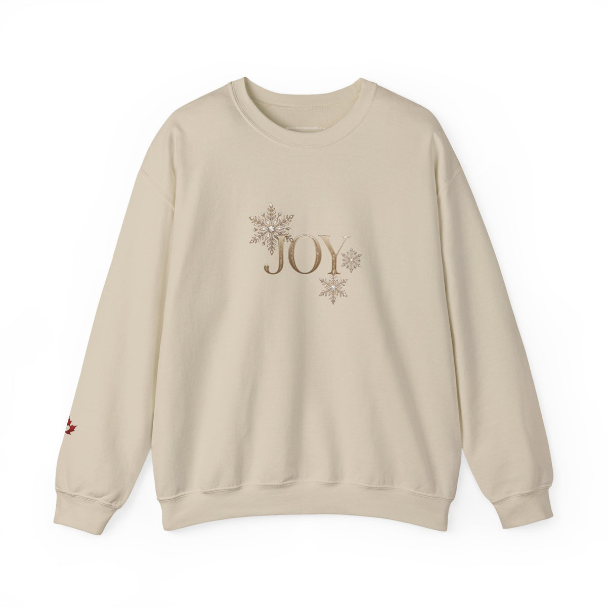 Joy Christmas Snowflake Sweatshirt
