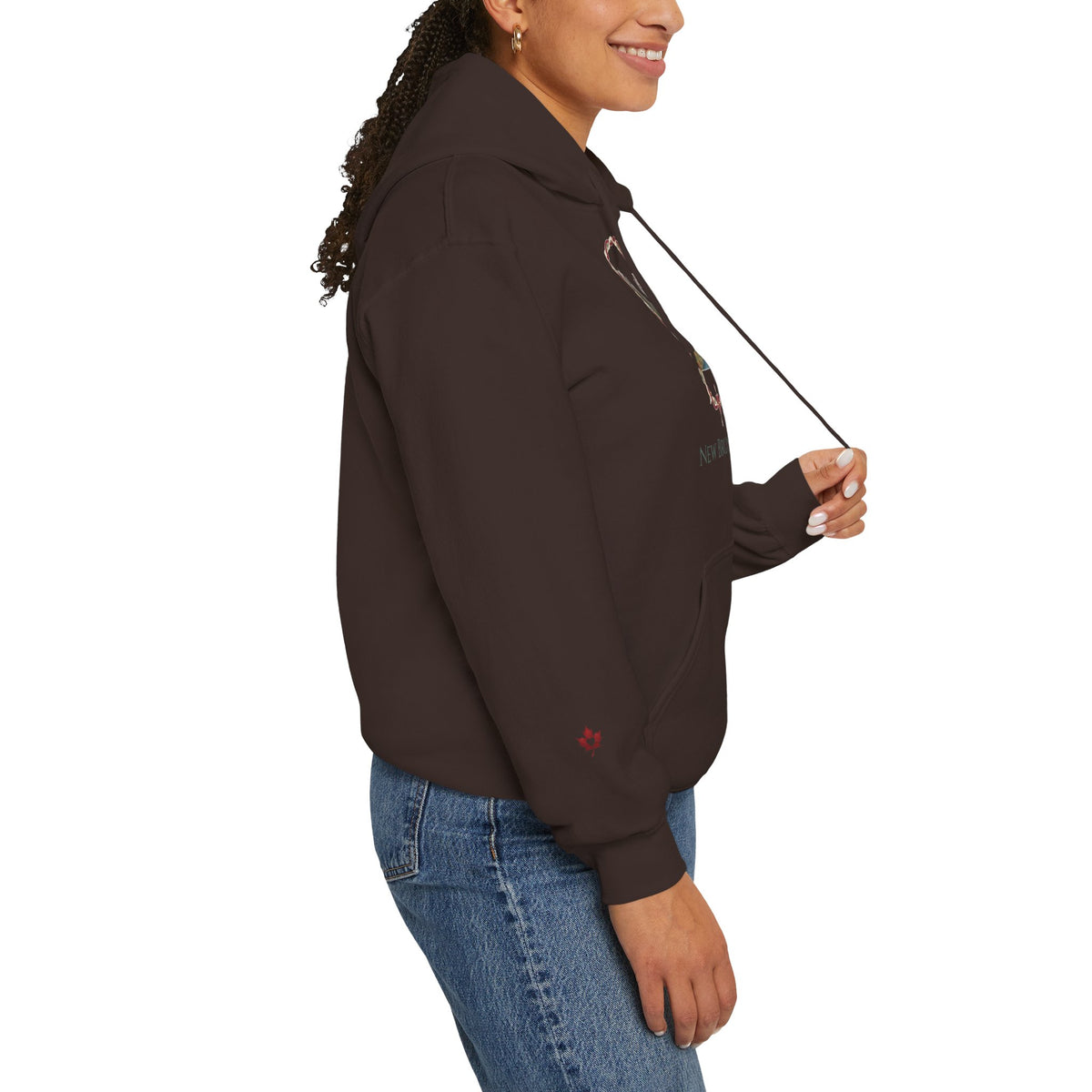 New Brunswick Covered Bridge Crest Premium Hoodie