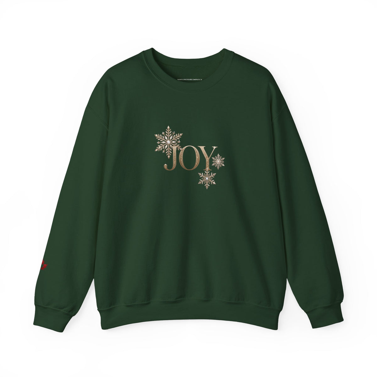 Joy Christmas Snowflake Sweatshirt