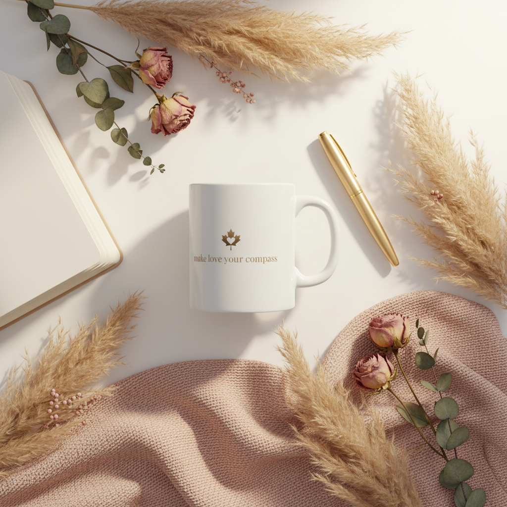 What Would Love Do? -  Inspirational Coffee Cup