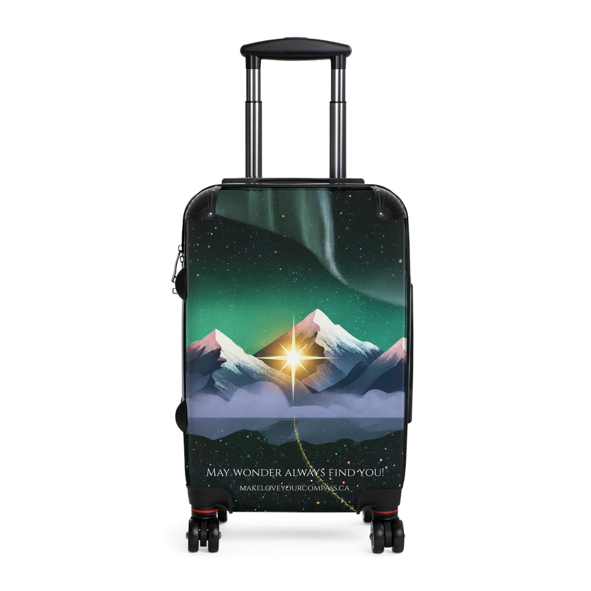 Stardust Journey Mountain Aurora Signature Hardshell Suitcase