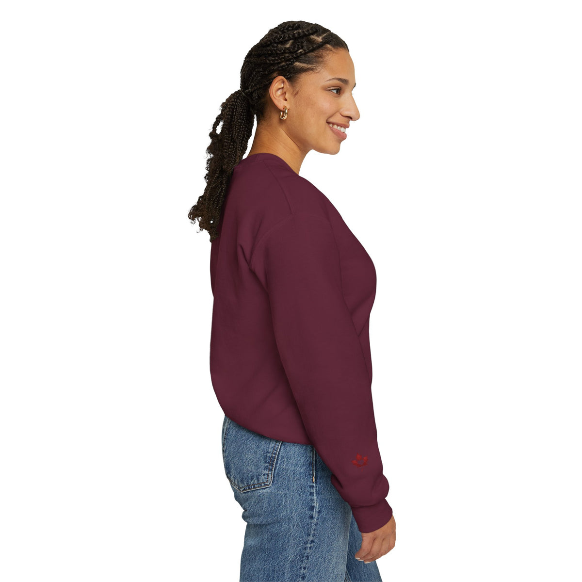 Wave Heart Crewneck Sweatshirt