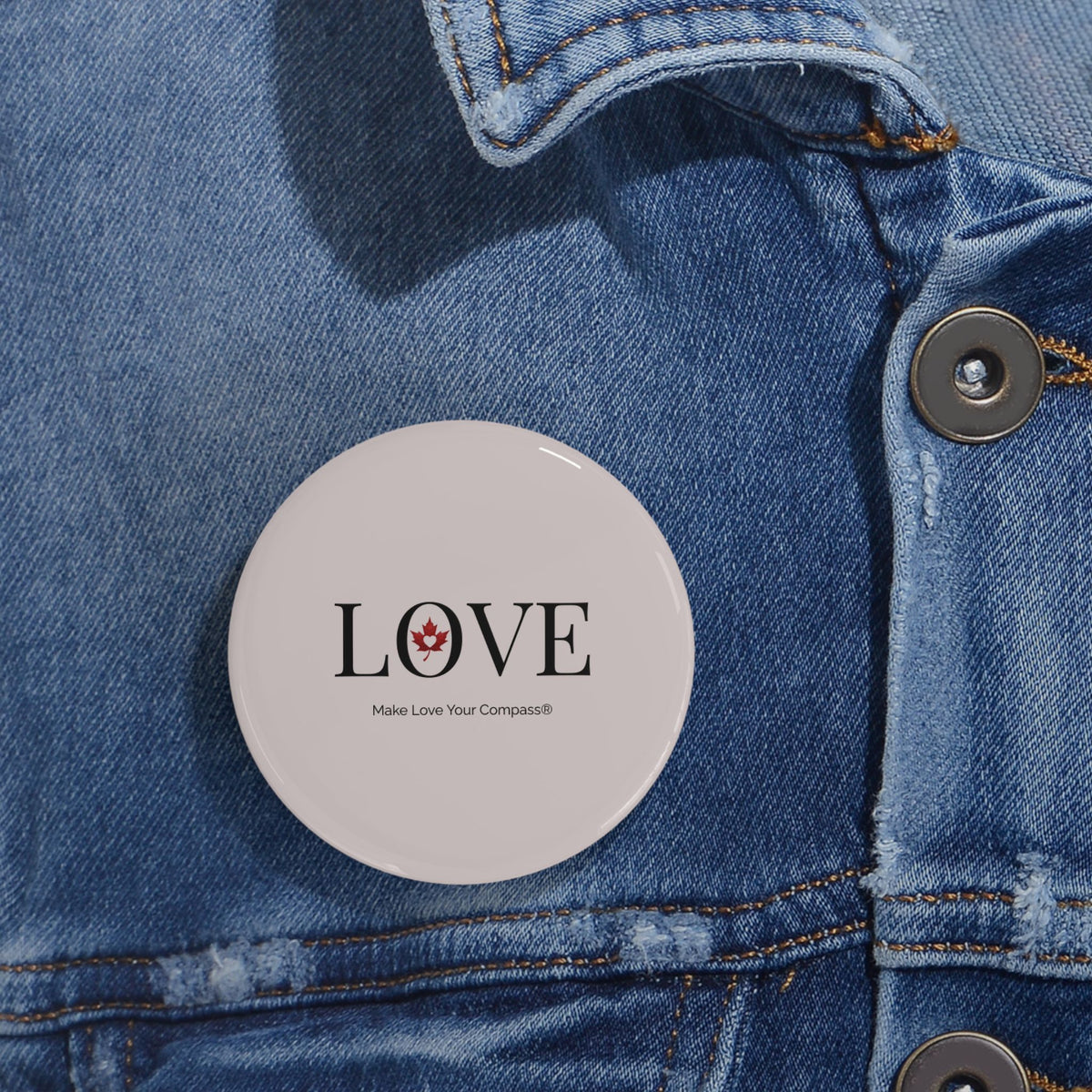 Make Love Your Compass | Love Pin