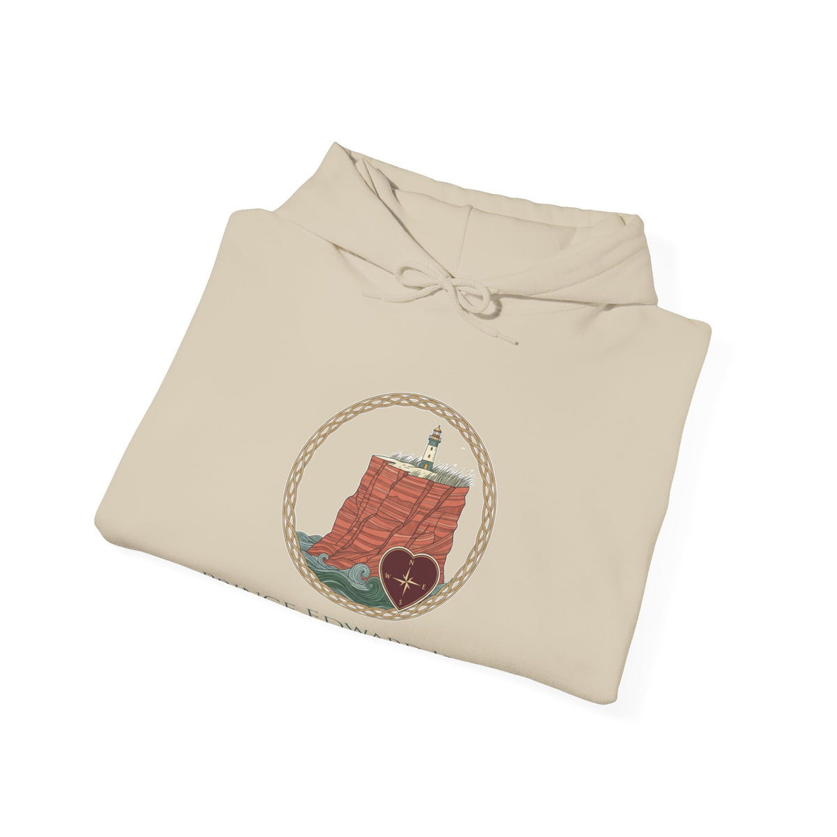 Prince Edward Island Red Cliffs Crest Premium Hoodie