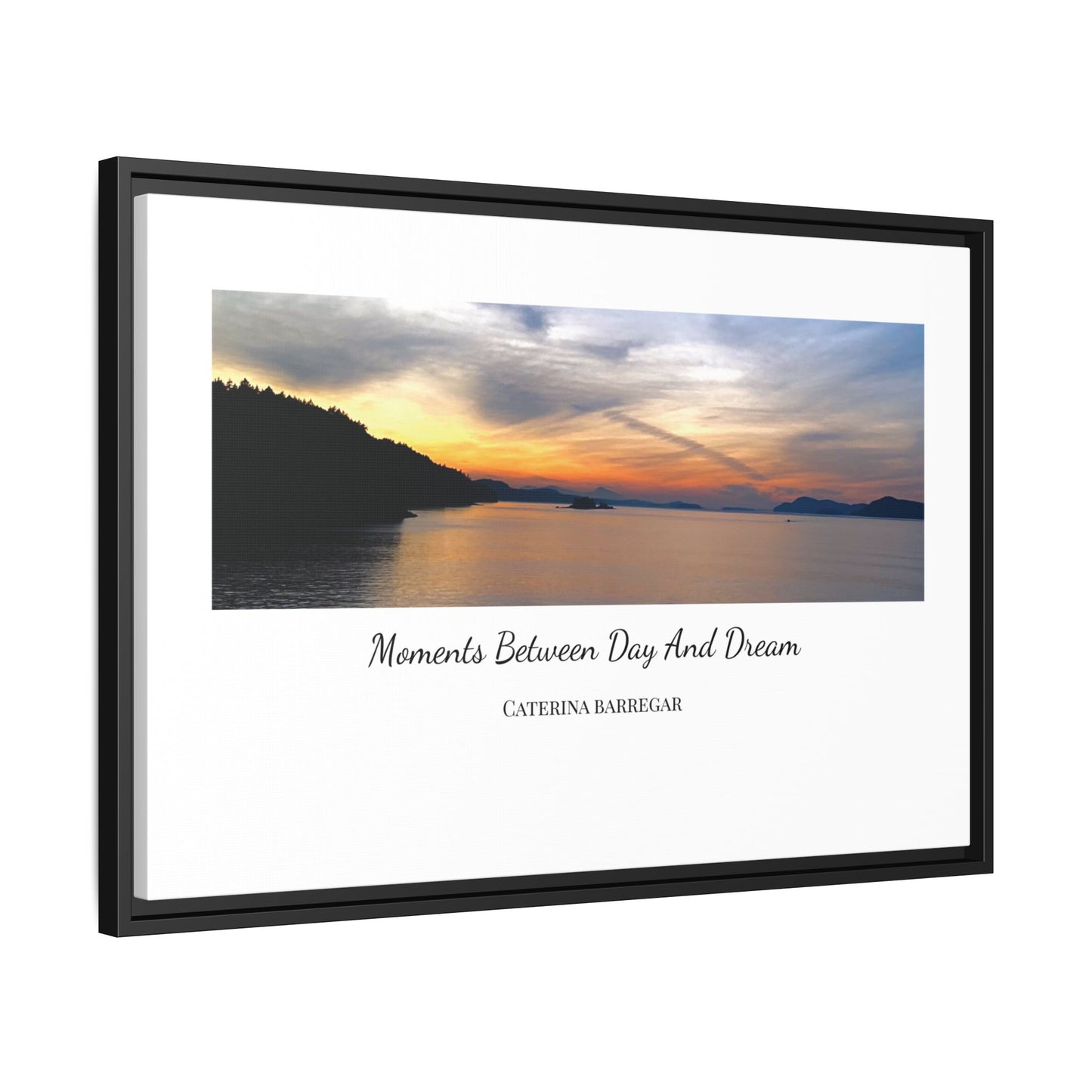 Moments Between Day And Dream -  Fine Art Framed Canvas by Caterina Barregar