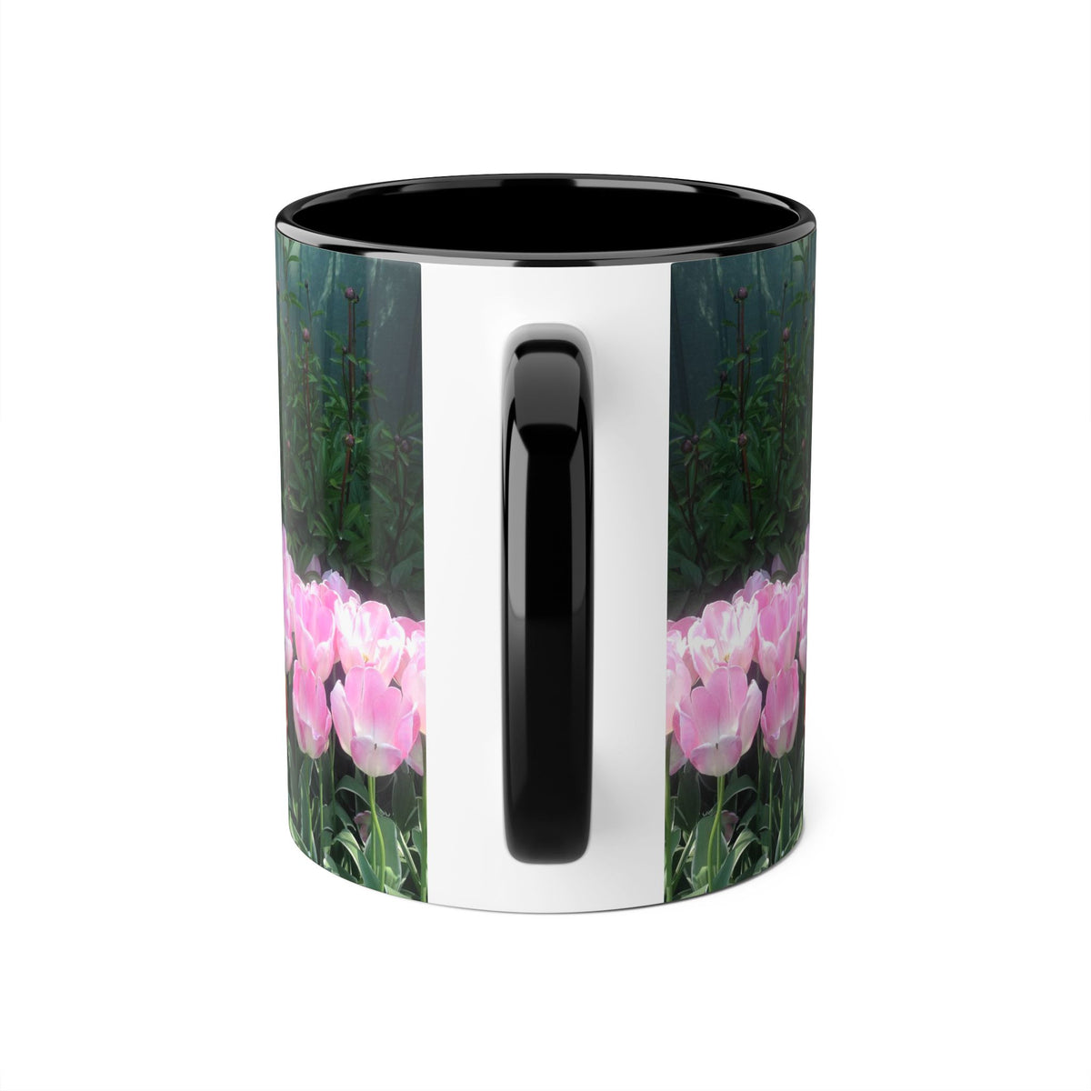 Make Love Your Compass | Mirrored Skagit Valley Tulip Festival Accent Mug - 11oz