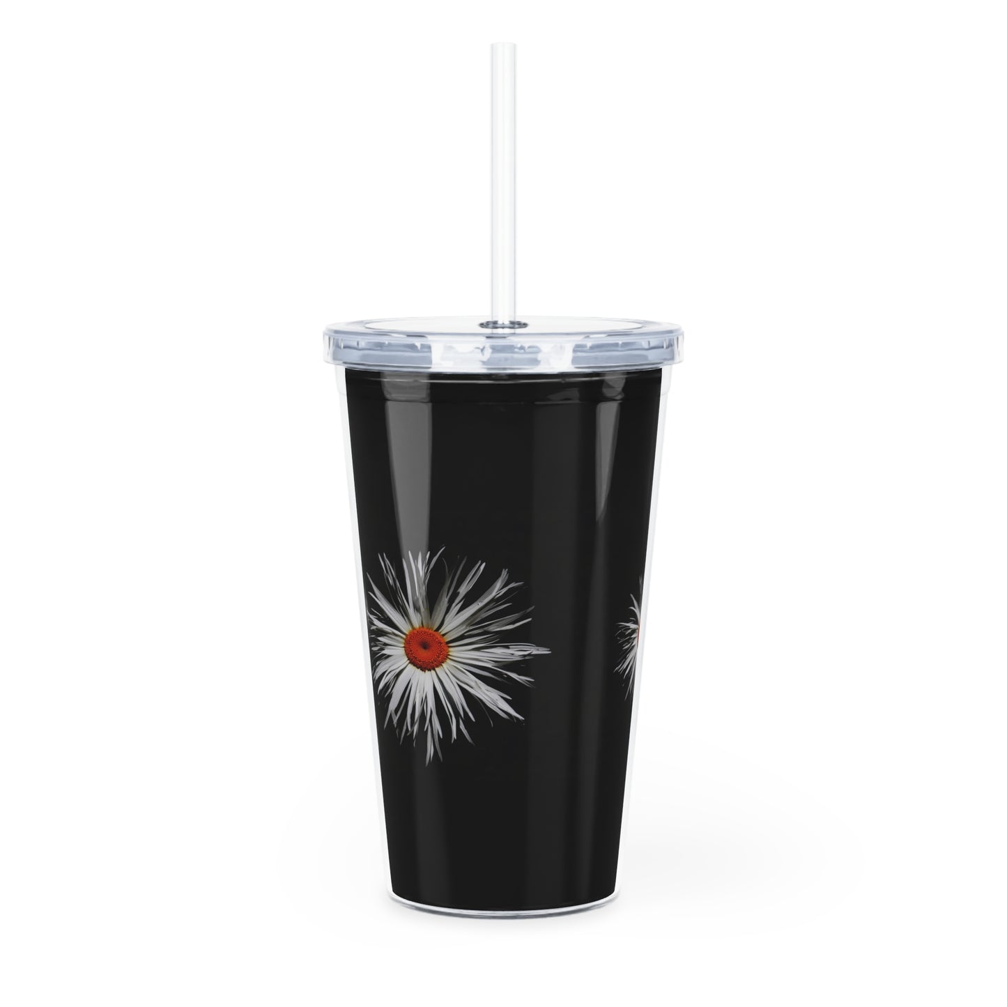 Make Love Your Compass | Wild Daisy Heart Tumbler - Horizontal
