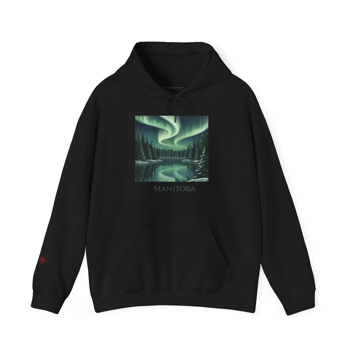 Manitoba Boreal Aurora Premium Hoodie