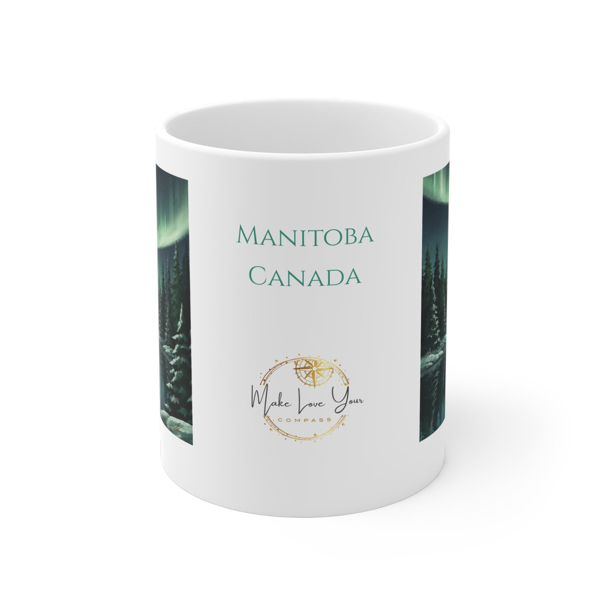 Manitoba Emblem Ceramic Mug