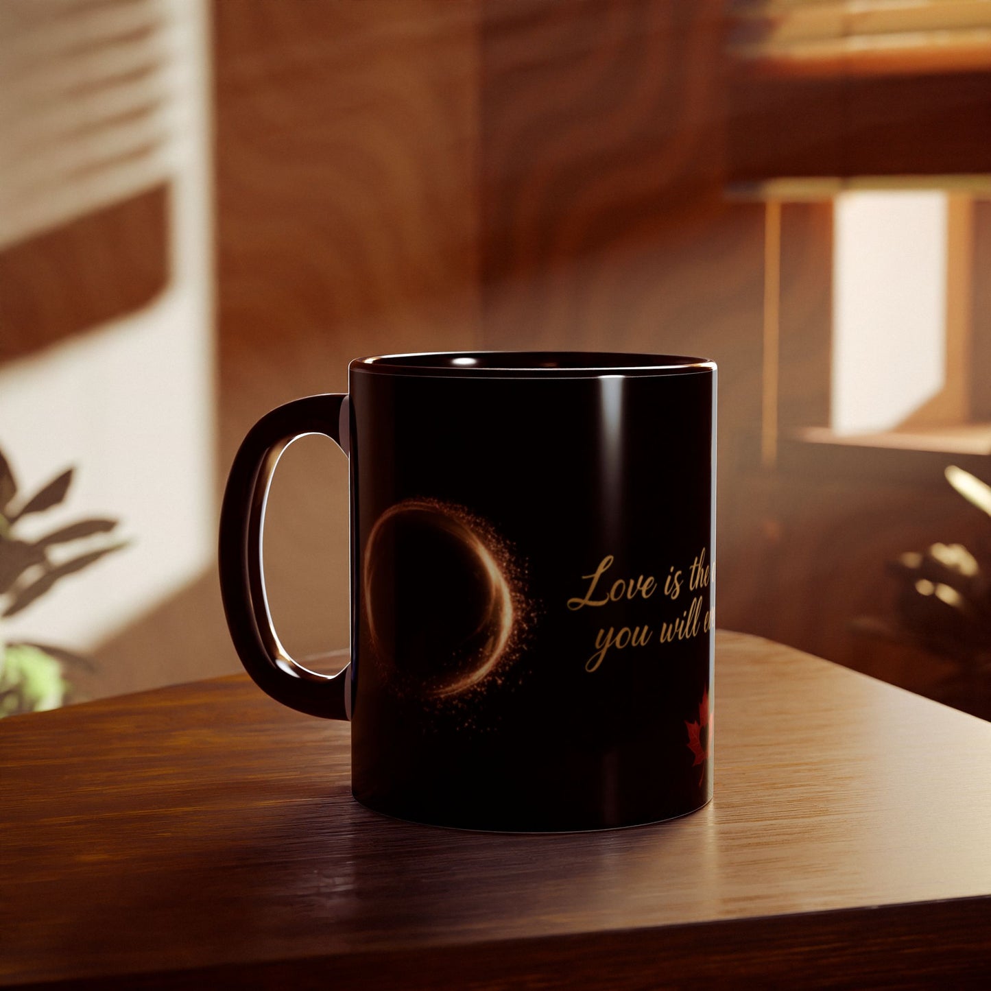 Make Love Your Compass | Love Is The Only Map You Will Ever Need Accent Mug | 11oz