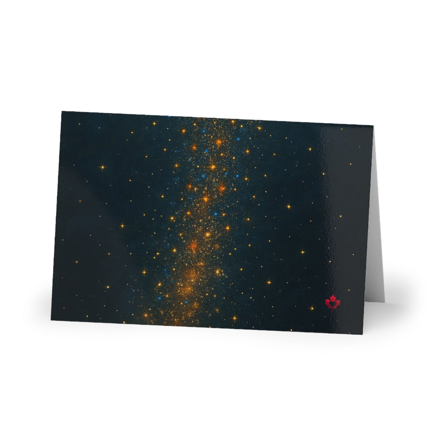 Stardust Wishes Greeting Card - Blank Inside - Make Love Your Compass™
