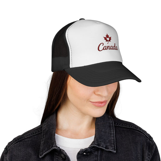 Make Love Your Compass | Canada Hat with Maple Heart Trucker Cap