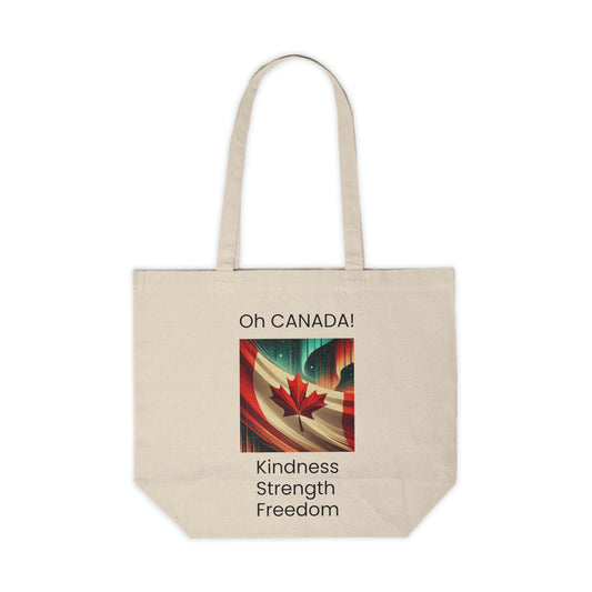 Oh Canada Canvas Tote