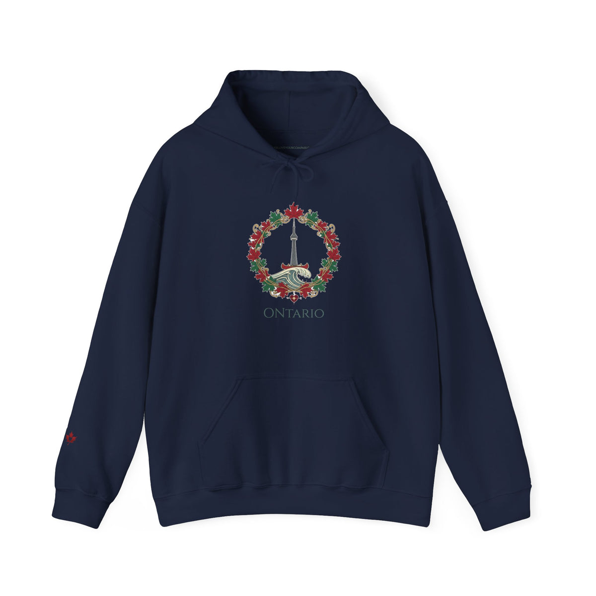 Ontario Trillium and Tower Crest Premium Hoodie